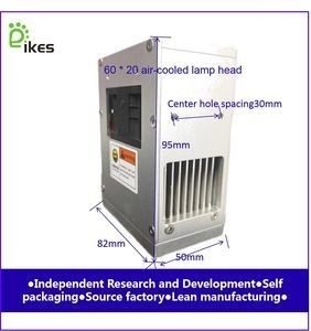 Goede prijs. 395nm UV LED-hardingssysteem Luchtgekoelde houtlamp 10000~15000MW/Cm2 online